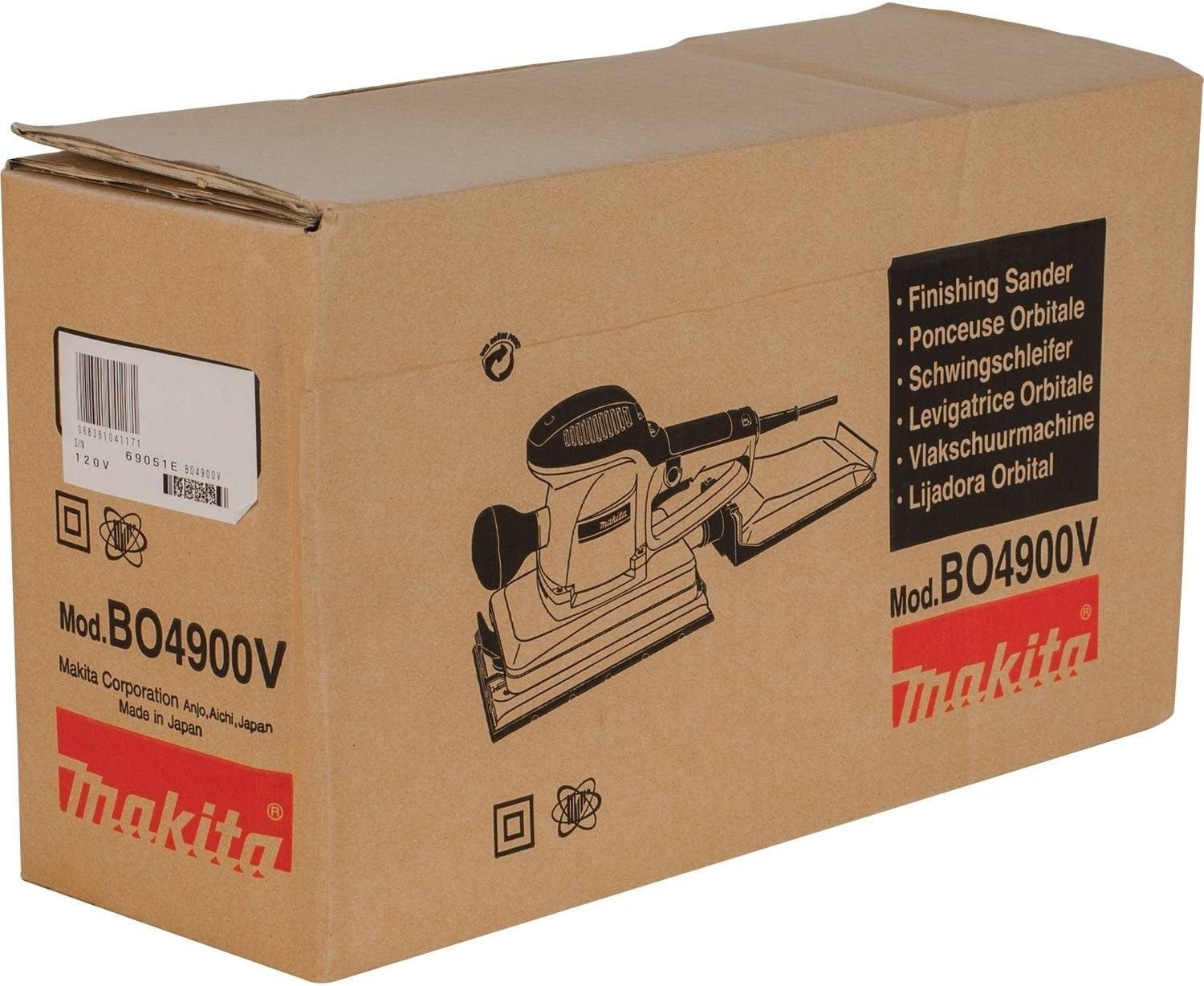 image:imageMakita BO4900V 12 Sheet Finishing Sander