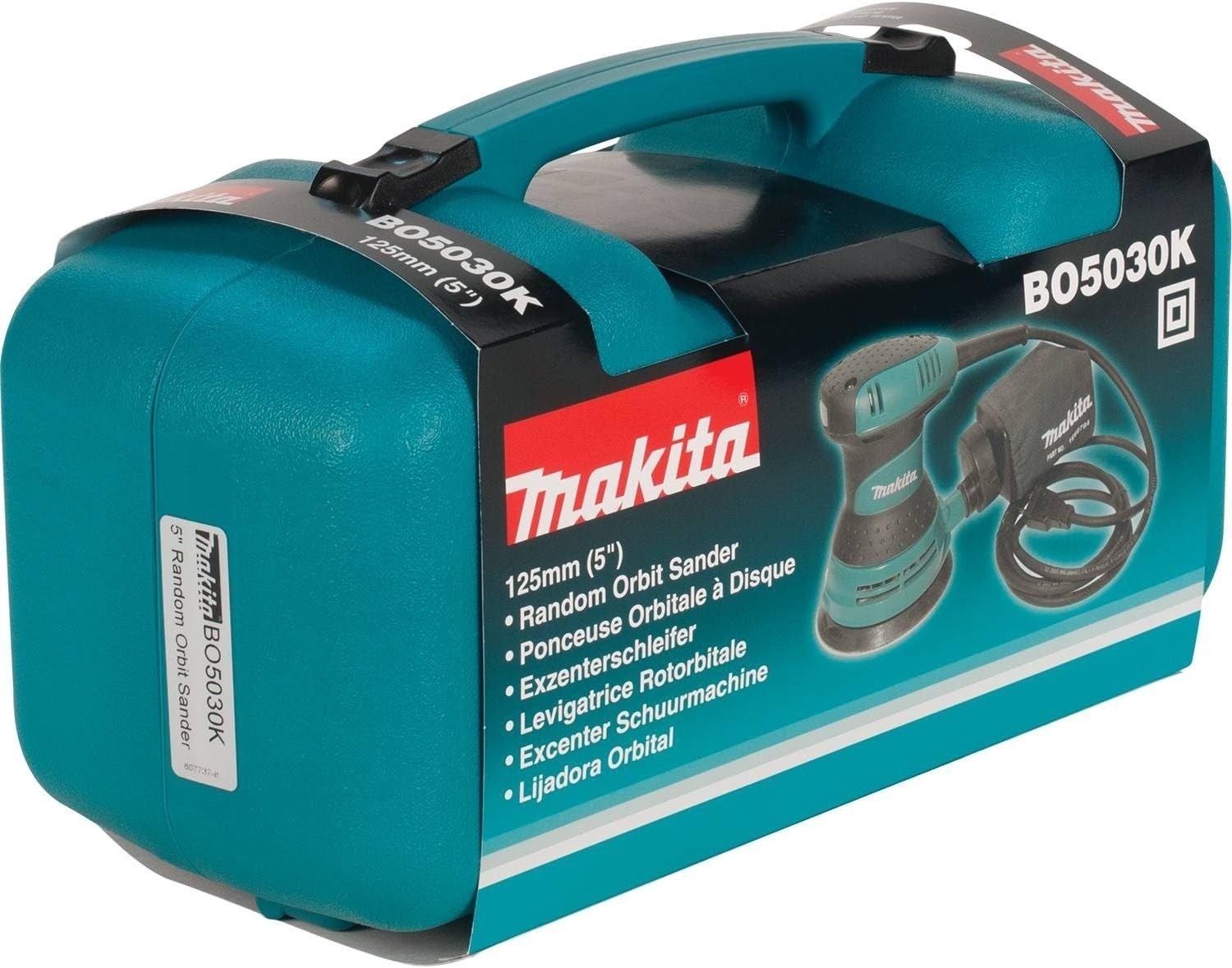 image:imageMakita BO5030K 5 Random Orbit Sander with Tool CaseOne Size Pack of 3