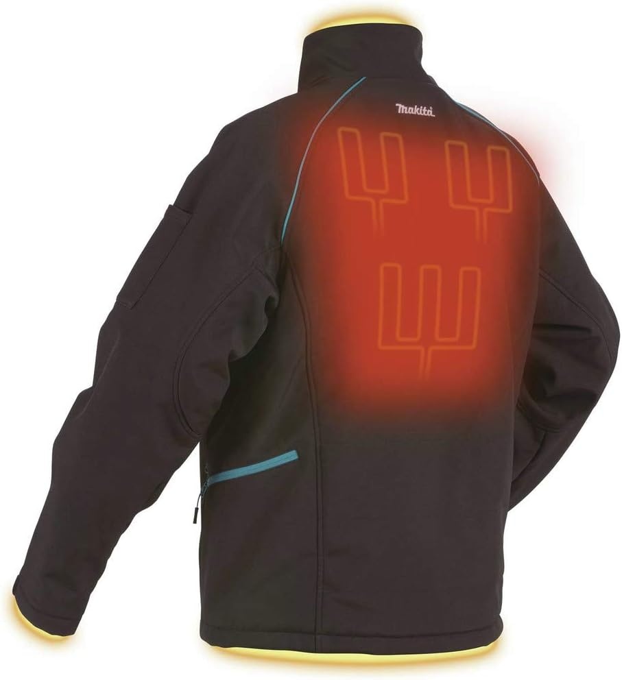 image:imageMakita DCJ205ZM 18V LXT Heated Jacket Only Black M MediumBlack
