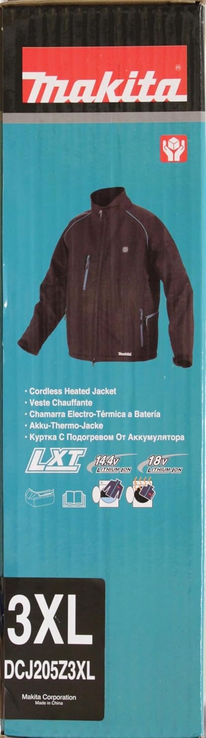 image:imageMakita DCJ205ZM 18V LXT Heated Jacket Only Black M MediumBlack