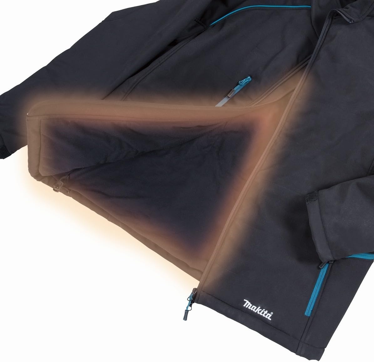 image:imageMakita DCJ205ZM 18V LXT Heated Jacket Only Black M MediumBlack
