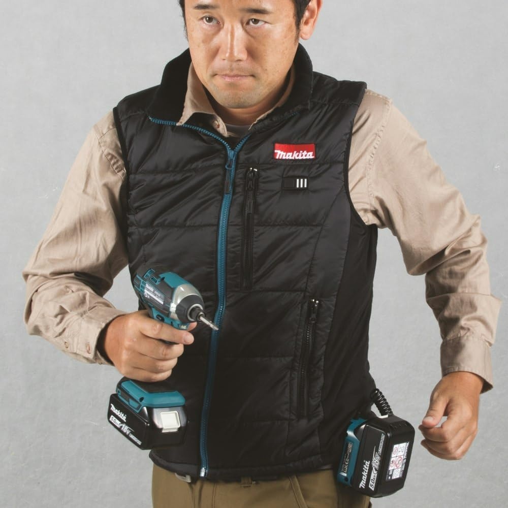 image:imageMakita DCV200ZXL 18V LXT LithiumIon Cordless Heated Vest Only XLarge BlackXLarge