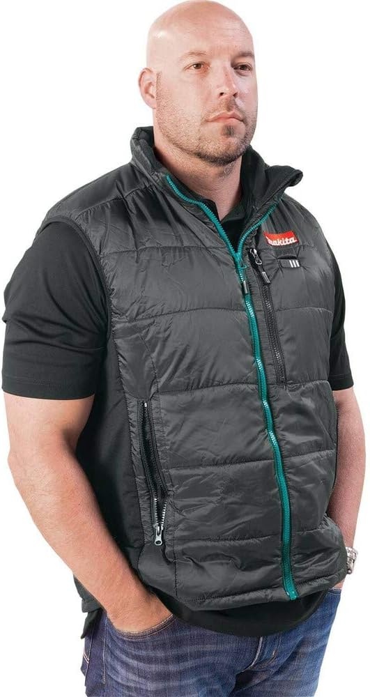 image:imageMakita DCV200ZXL 18V LXT LithiumIon Cordless Heated Vest Only XLarge BlackXXLarge