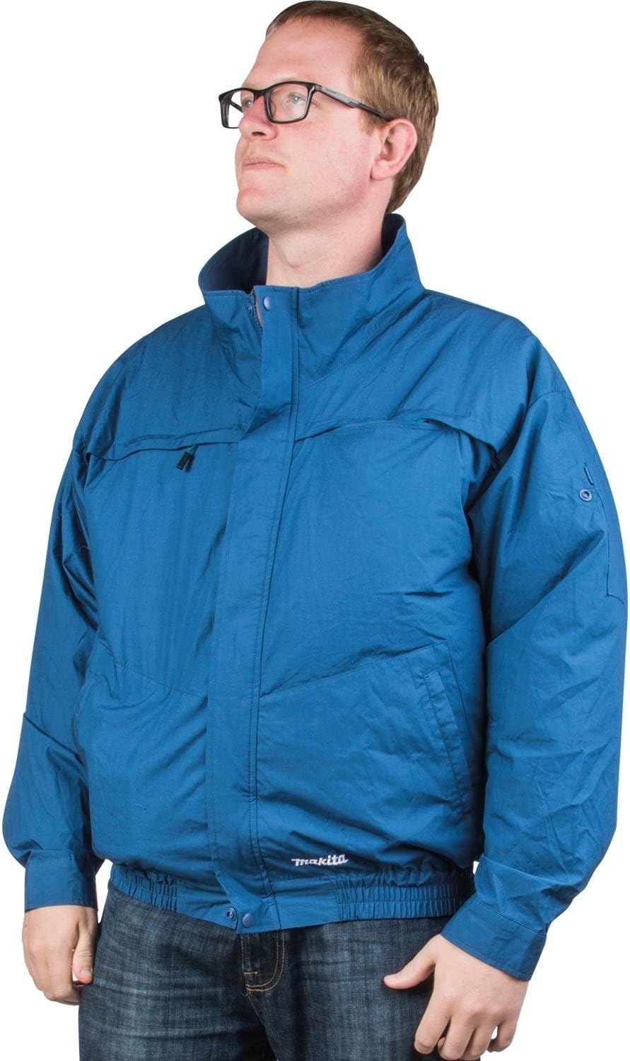 image:imageMakita DFJ304ZS 18V LXT LithiumIon Cordless Cotton Fan Jacket Jacket Only S3XLarge