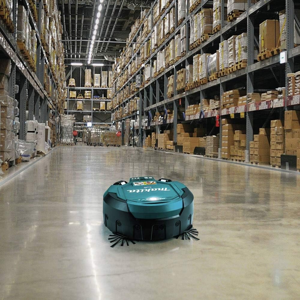 image:imageMakita DRC200PT 18V X2 LXT LithiumIon Brushless Cordless Robotic Vacuum Kit 50AhBare Tool