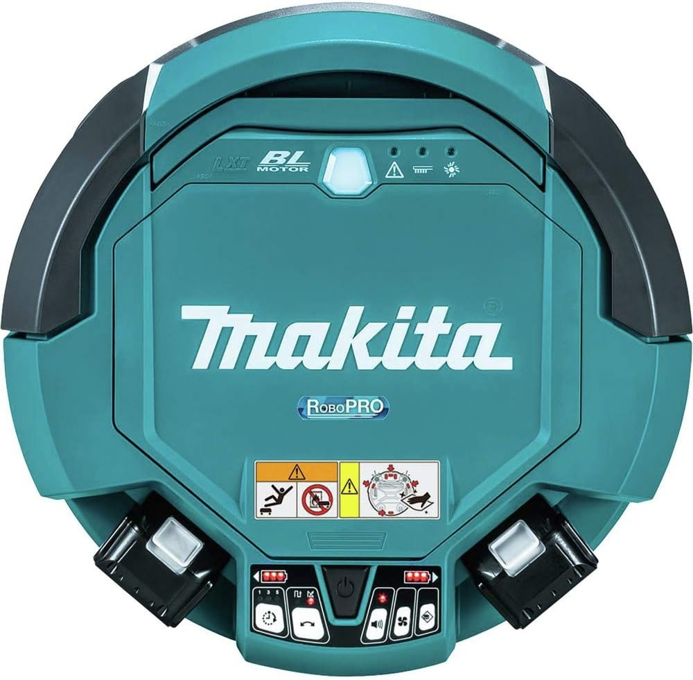 image:imageMakita DRC200PT 18V X2 LXT LithiumIon Brushless Cordless Robotic Vacuum Kit 50AhBare Tool