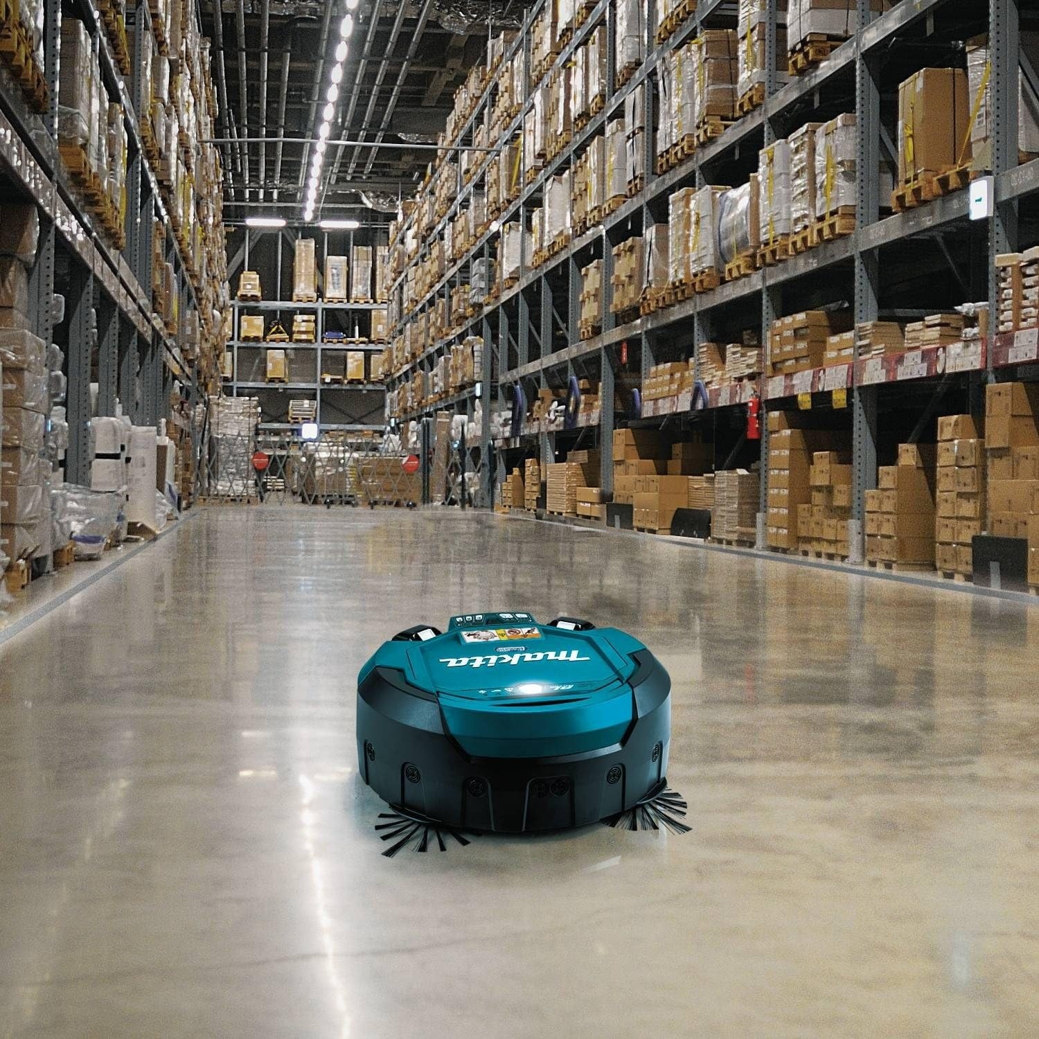 image:imageMakita DRC200PT 18V X2 LXT LithiumIon Brushless Cordless Robotic Vacuum Kit 50AhKit