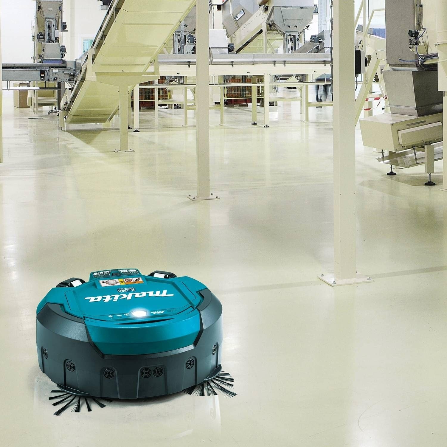 image:imageMakita DRC200PT 18V X2 LXT LithiumIon Brushless Cordless Robotic Vacuum Kit 50AhKit
