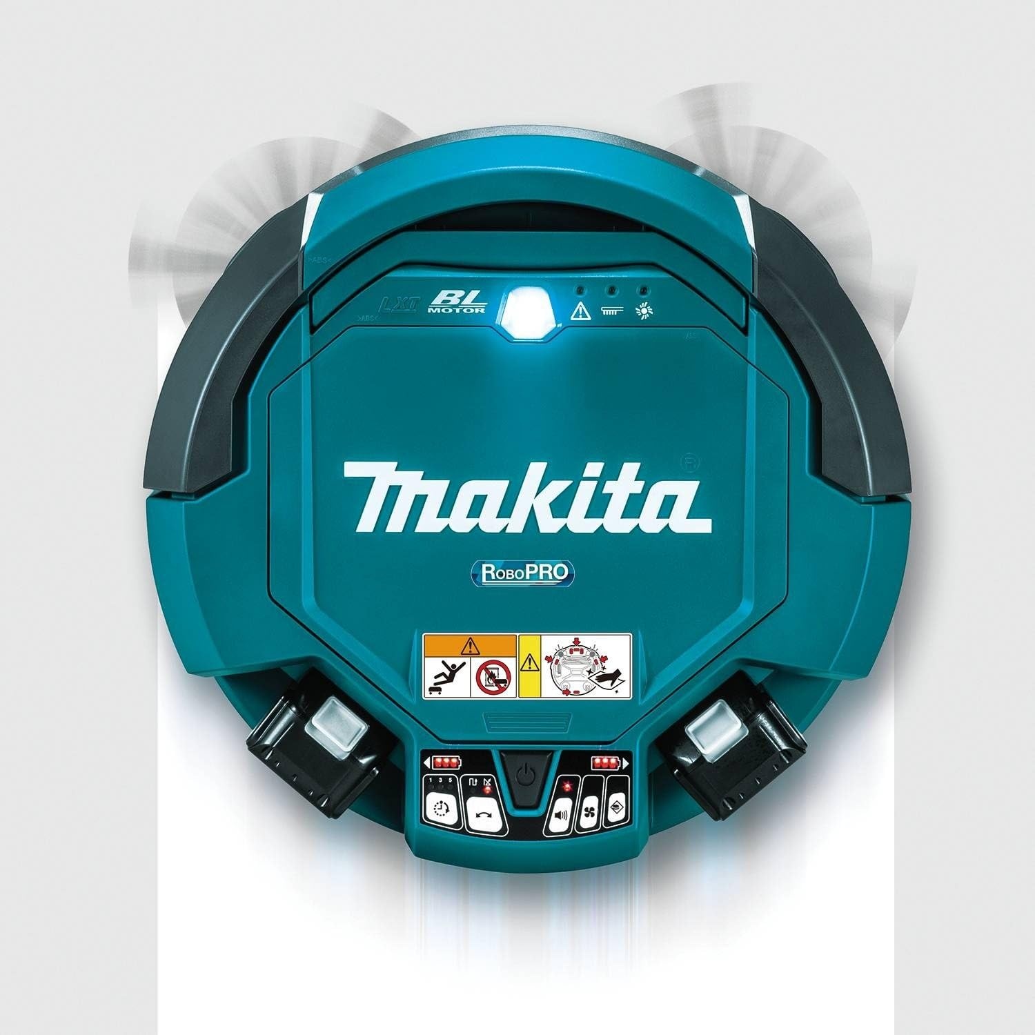 image:imageMakita DRC200PT 18V X2 LXT LithiumIon Brushless Cordless Robotic Vacuum Kit 50AhKit