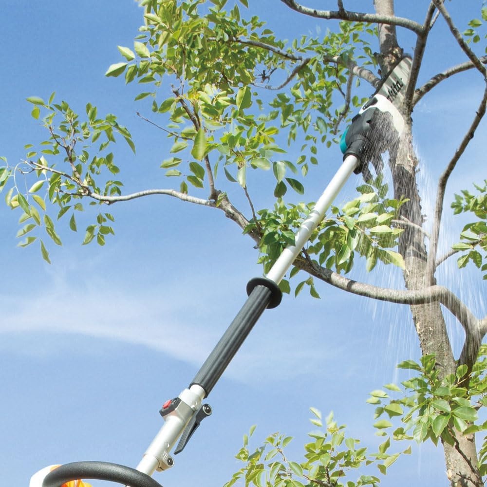 image:imageMakita EY402MP 10 Pole Saw Couple Shaft Attachment Automatic Chain Lubrication Reversible Sprocket Nose Steel Drive Shaft Branch Hook
