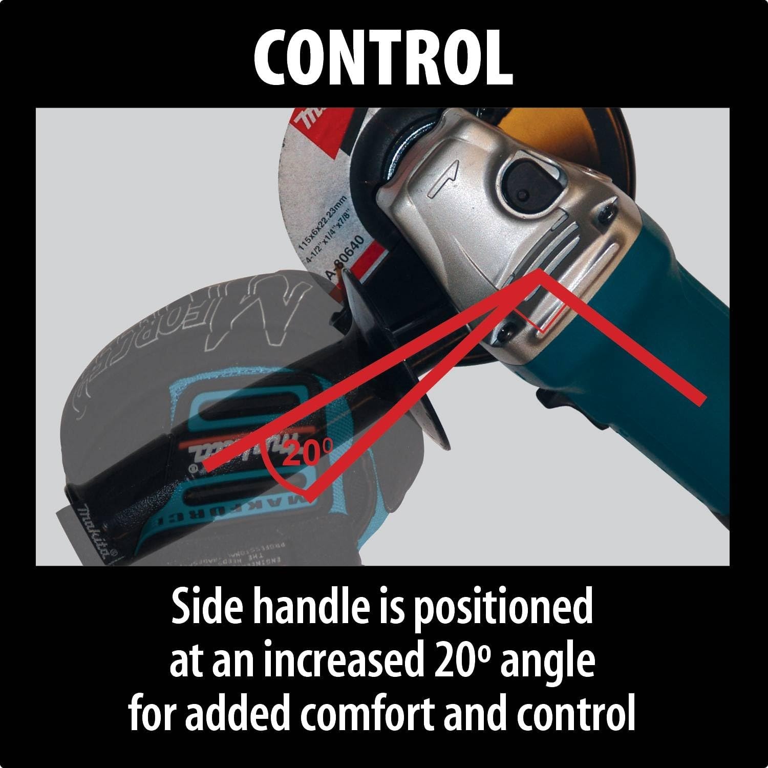 image:imageMakita GA4530 412 Angle GrinderINVALID ASIN