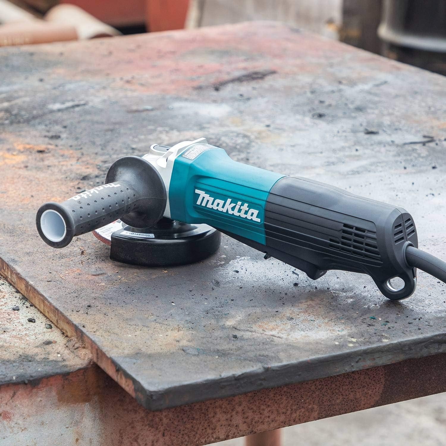 image:imageMakita GA5053R 412 5 Paddle Switch Angle Grinder with NonRemovable Guard