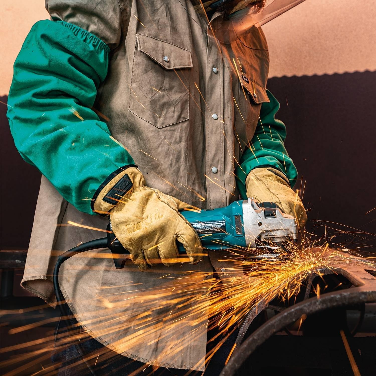 image:imageMakita GA5095 5 SJSII HighPower Angle Grinder Paddle Switch