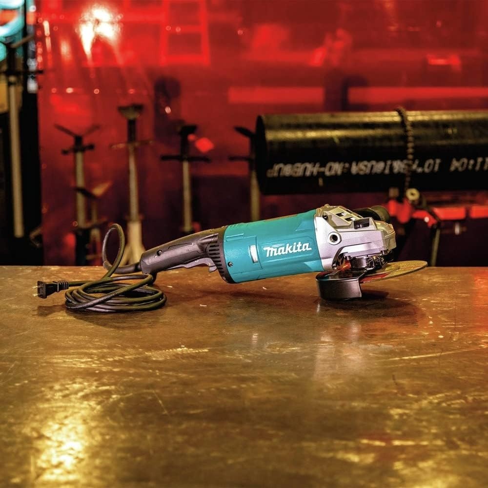 image:imageMakita GA7081 7 Angle Grinder with LockOn Switch