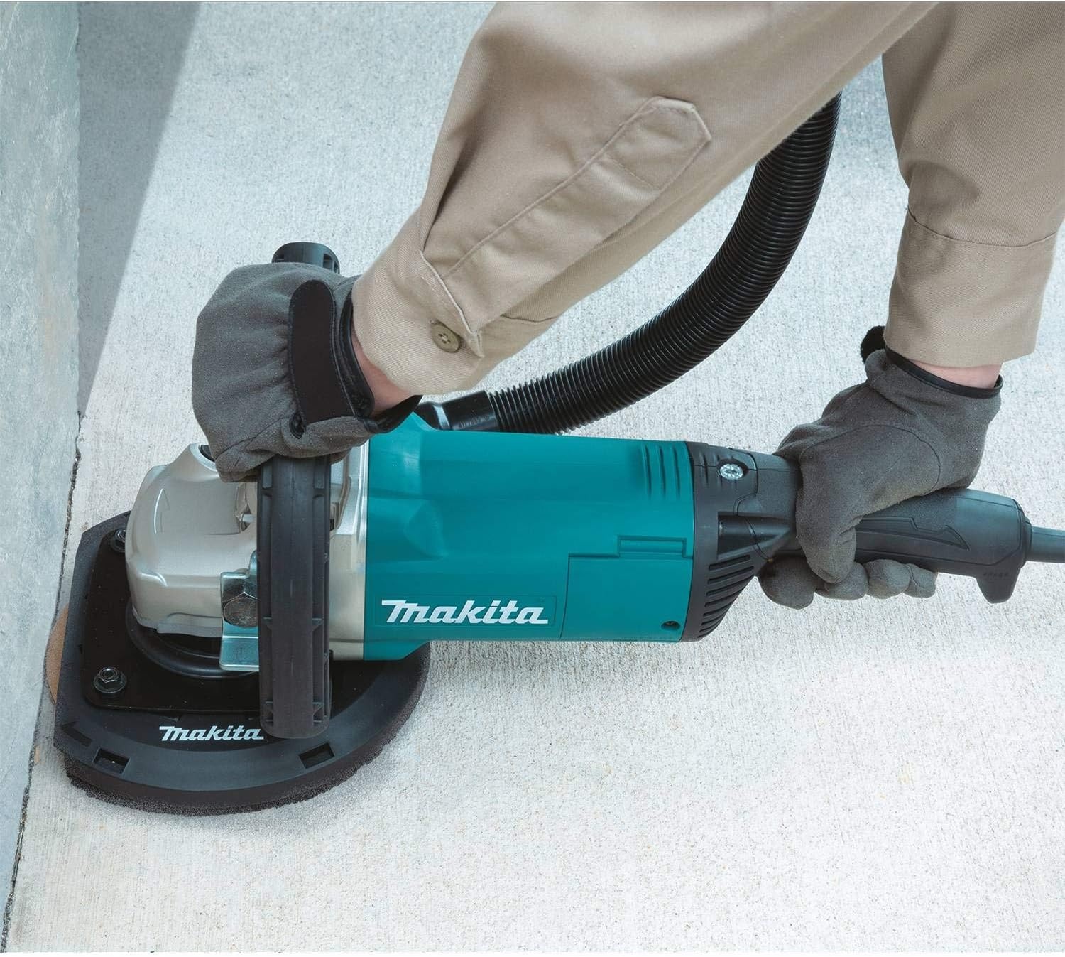 image:imageMakita GA9060RX3 9 Concrete Surface Planer with Dust Extraction Shroud
