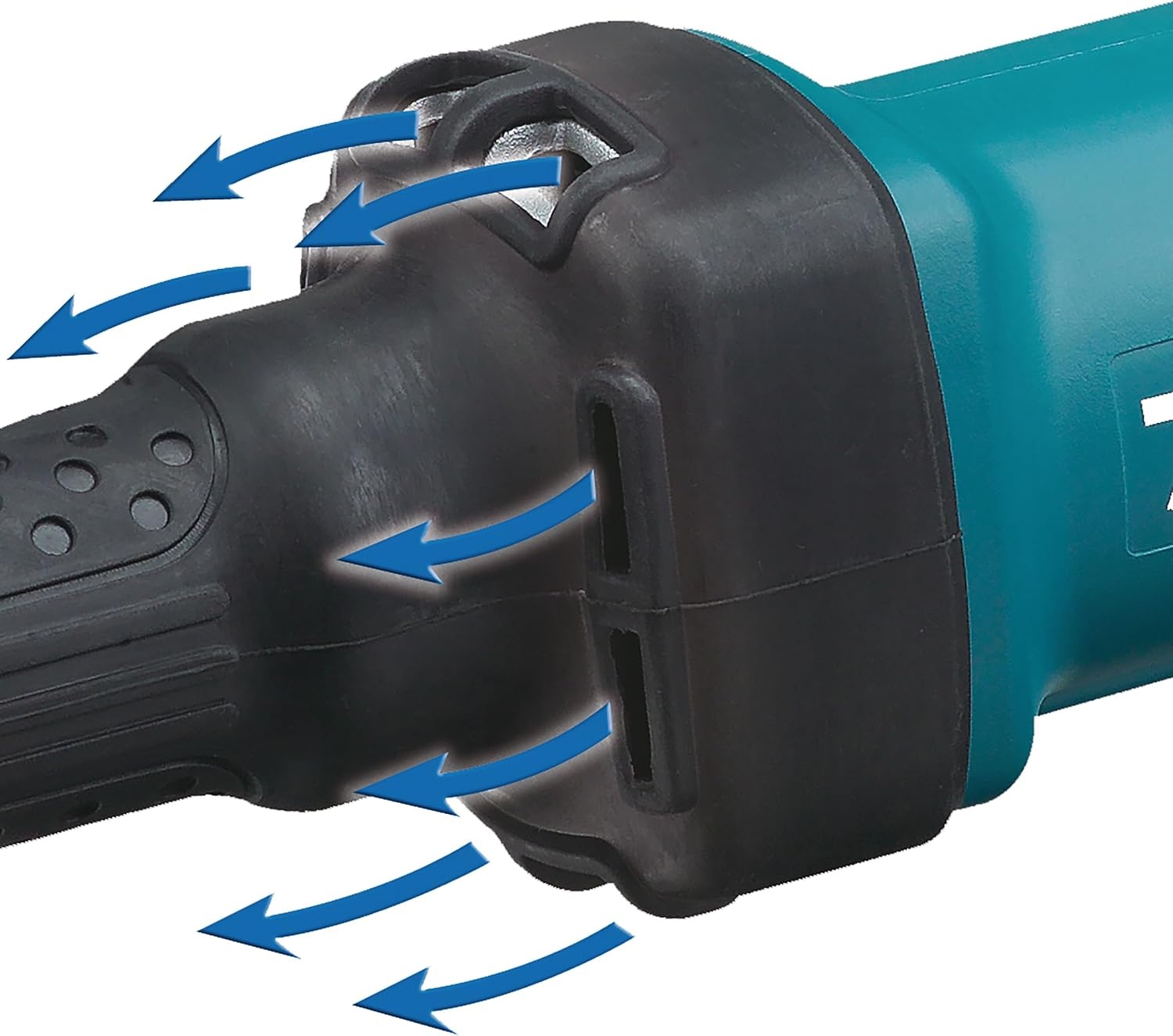 image:imageMakita GD0600 14 Paddle Switch Die Grinder with ACDC Switch BlueOne Size