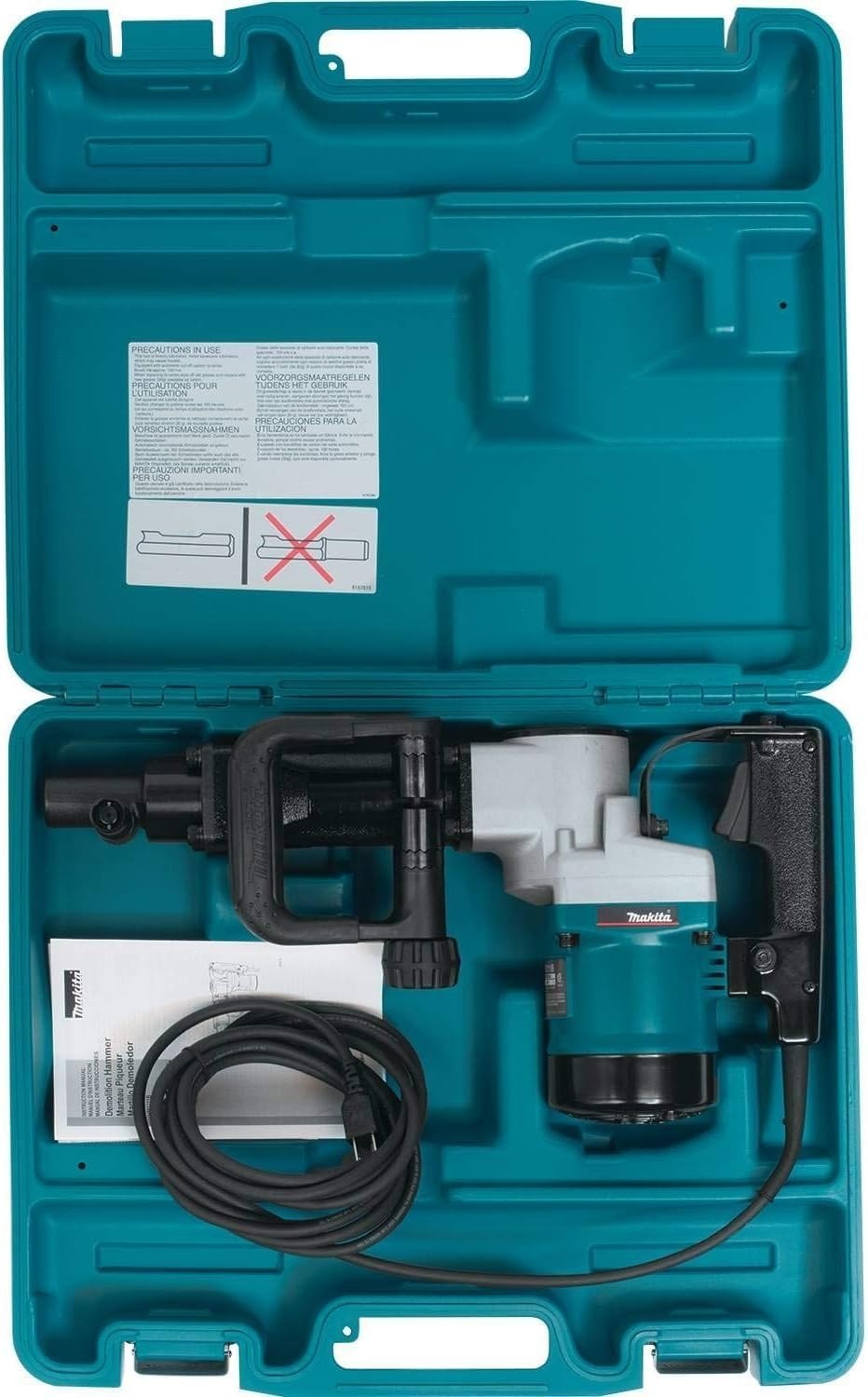 image:imageMakita HM1211B 20 lb Demolition Hammer Accepts 34 Hex Bits Black