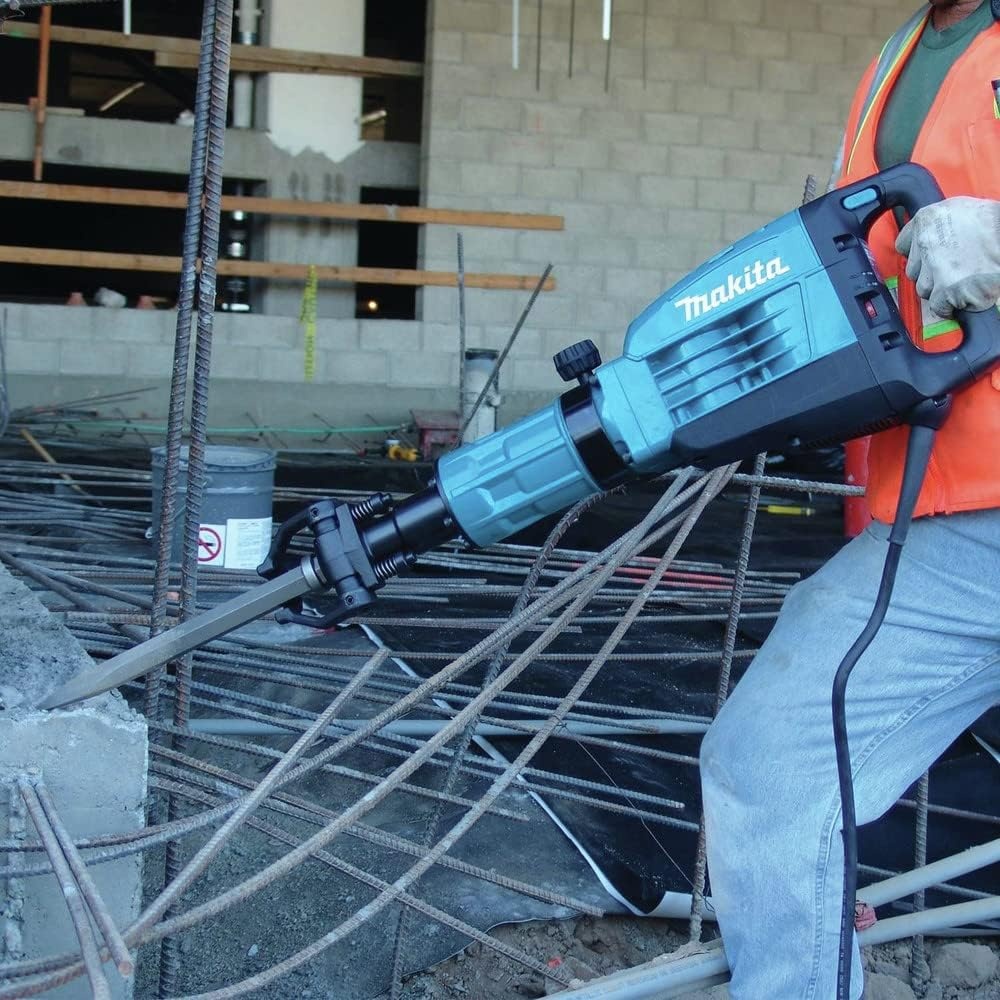 image:imageMakita HM1307CB 35 lb Demolition Hammer accepts 118 Hex bits BlueDemolition Hammer