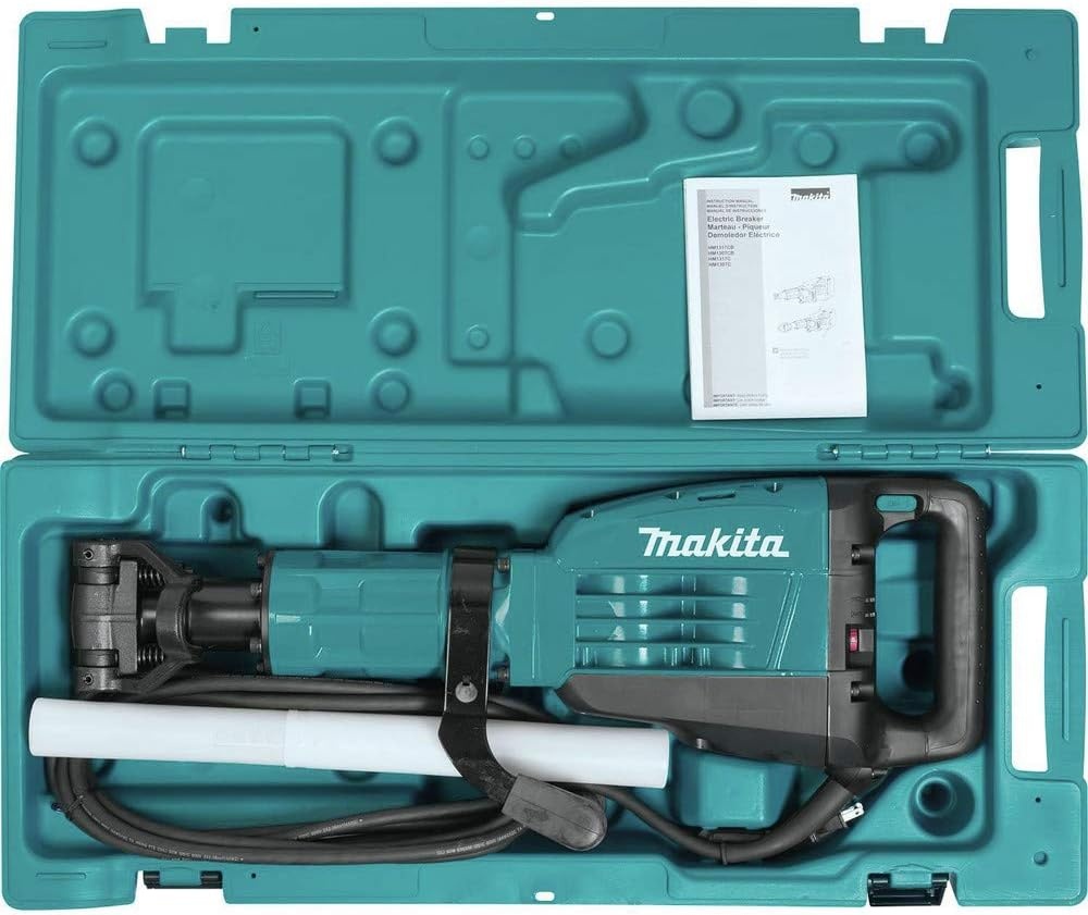 image:imageMakita HM1307CB 35 lb Demolition Hammer accepts 118 Hex bits BlueDemolition Hammer