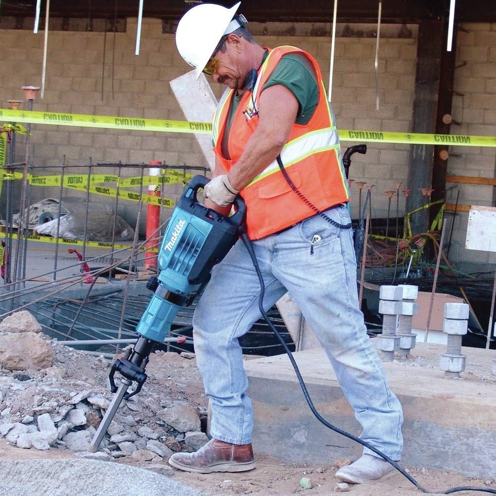 image:imageMakita HM1307CB 35 lb Demolition Hammer accepts 118 Hex bits BlueDemolition Hammer