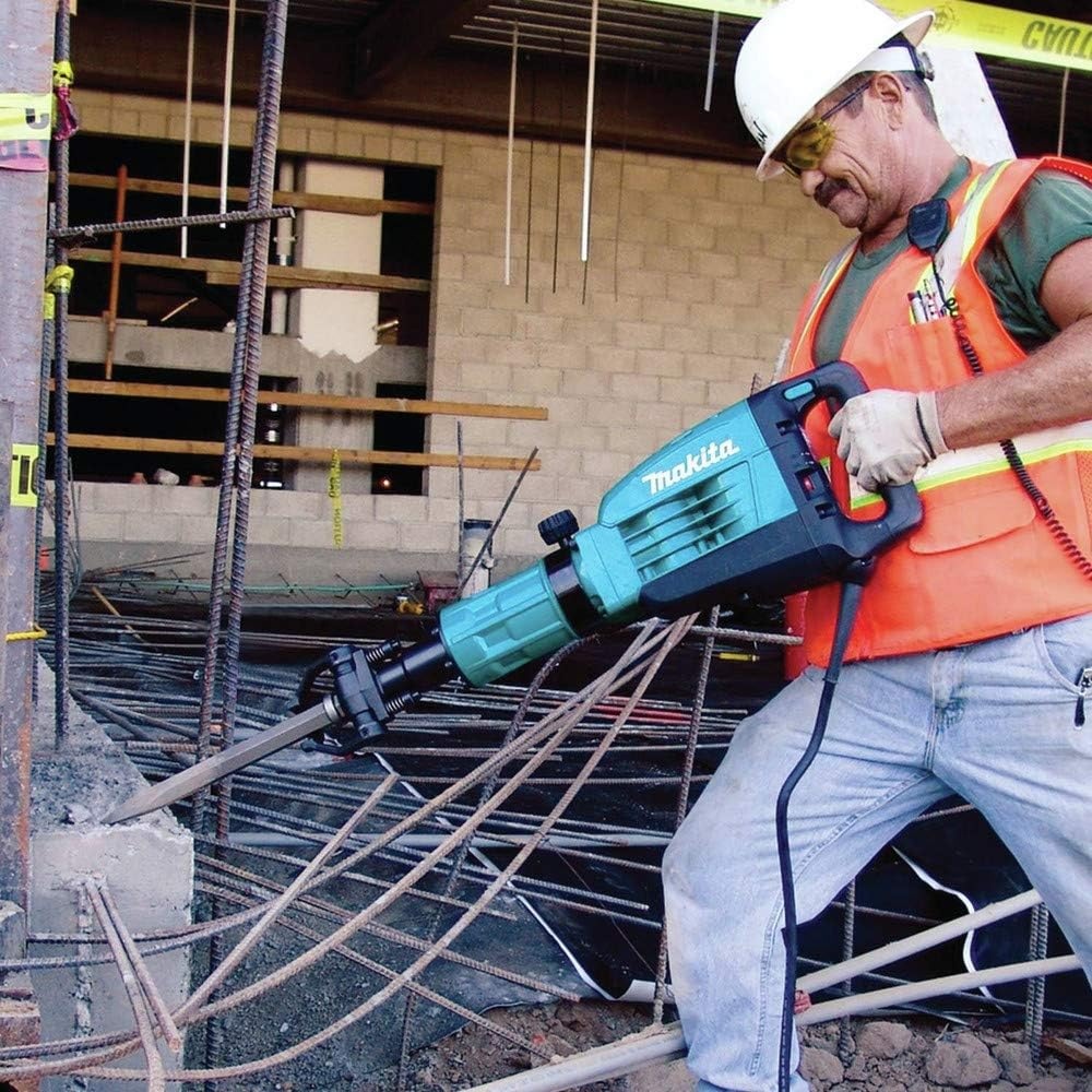image:imageMakita HM1307CB 35 lb Demolition Hammer accepts 118 Hex bits BlueDemolition Hammer