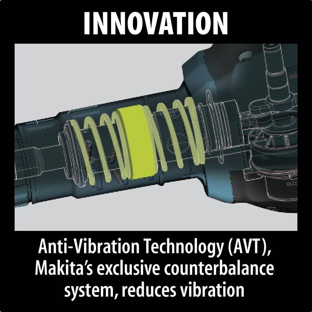 image:imageMakita HM1317CB 42 lb AVT Demolition Hammer accepts 118 Hex bits