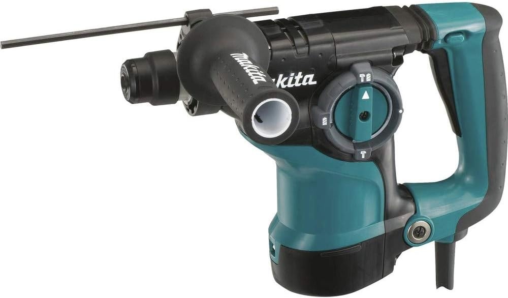 image:imageMakita HR2811F 118 Rotary Hammer accepts SDSPLUS bits Teal BuiltIn LED Light Torque Limiting Clutch Ergonomic Grip Hammering And Drilling ModesPack of 1
