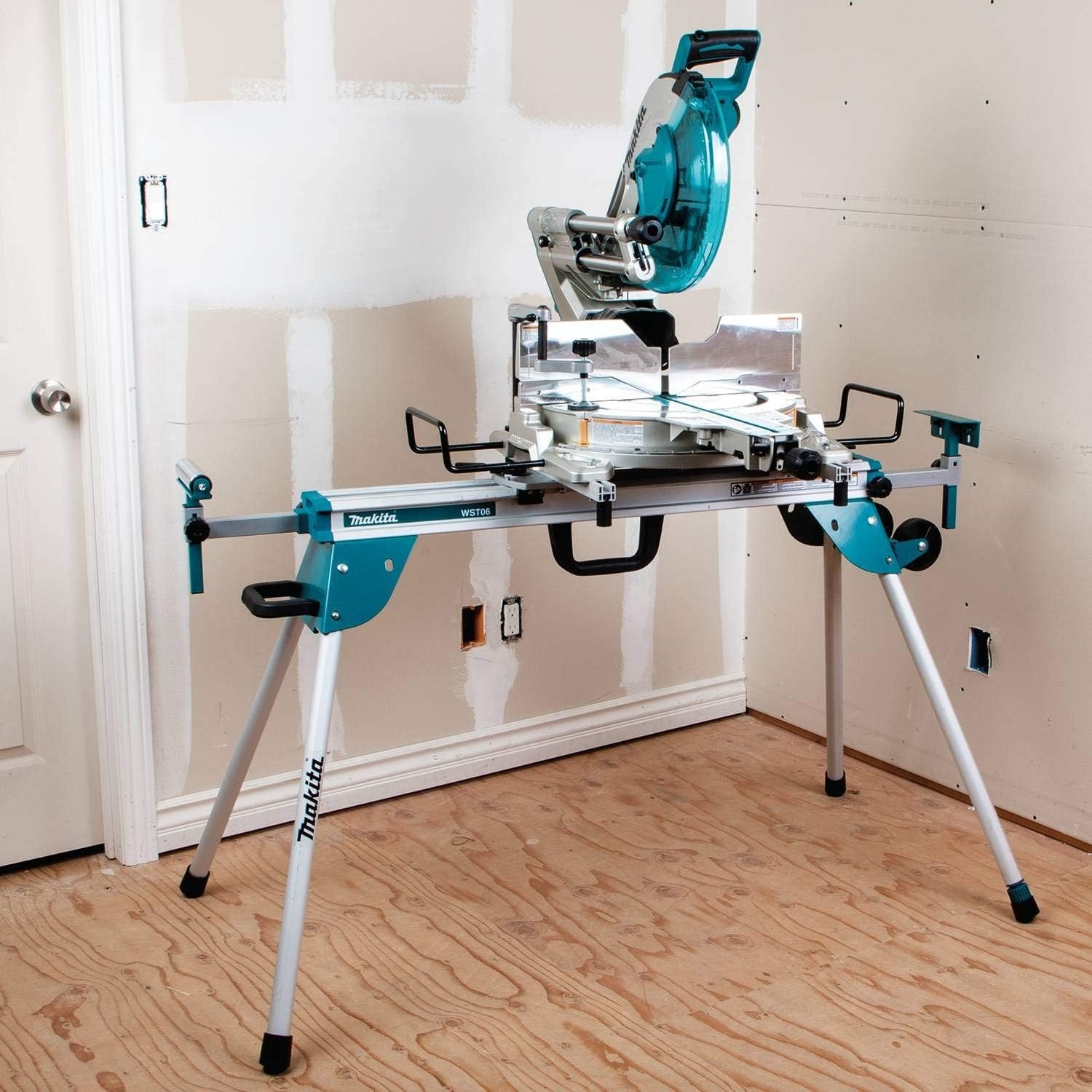 image:imageMakita LS1219LX 12 DualBevel Sliding Compound Miter Saw with Laser and Stand