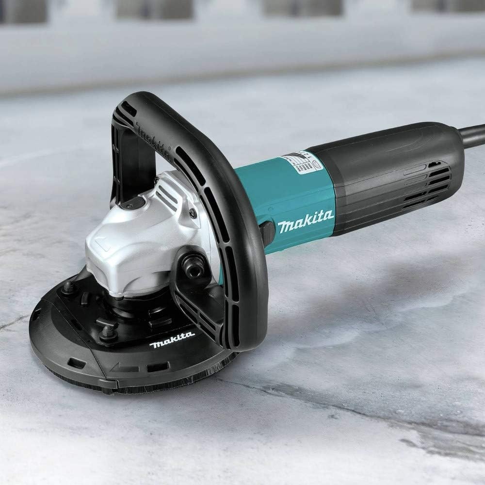 image:imageMakita PC5010CX1 5 SJSII Compact Concrete Planer with Dust Extraction Shroud and Diamond Cup Wheel