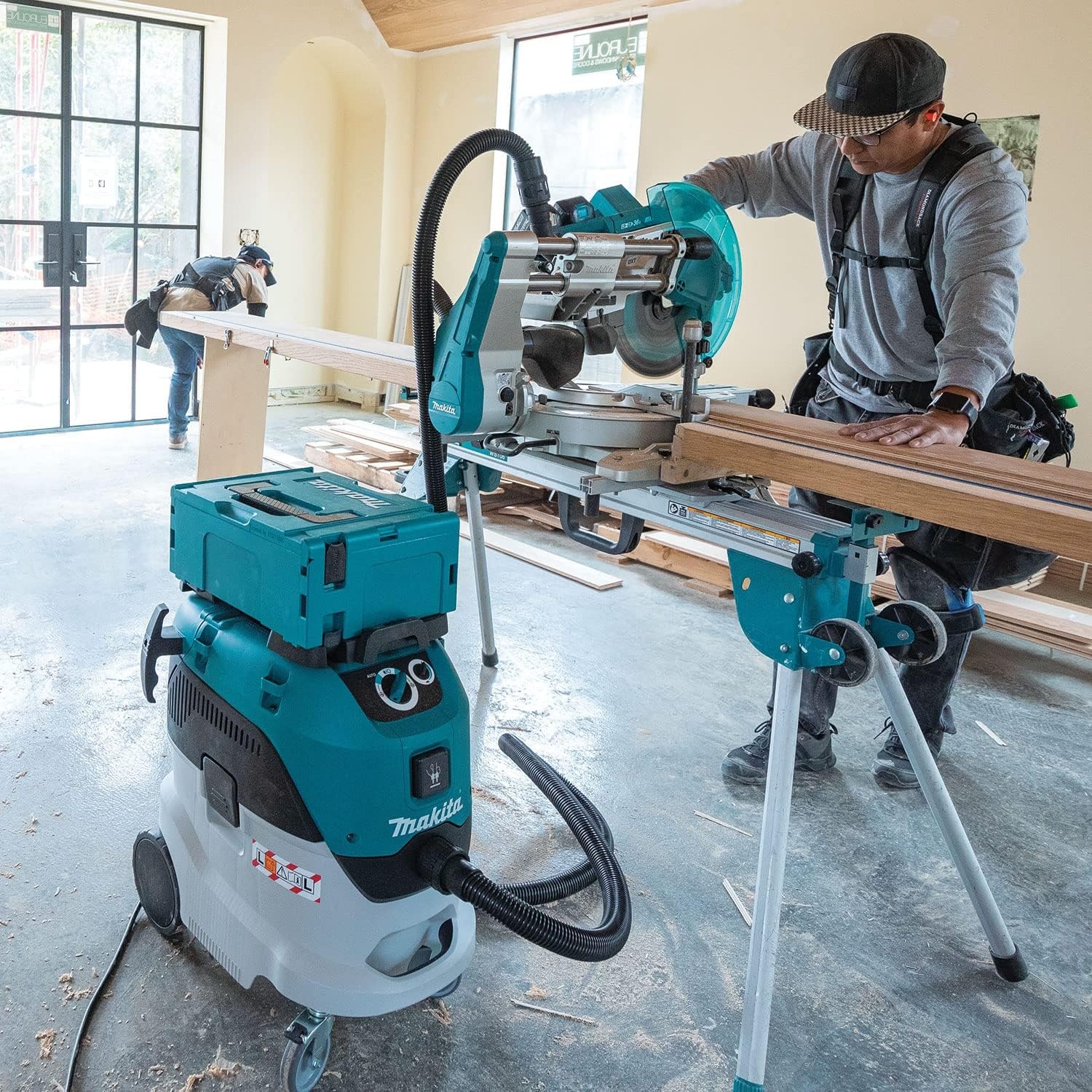 image:imageMakita VC4210L 11 Gallon WetDry HEPA Filter Dust ExtractorVacuum
