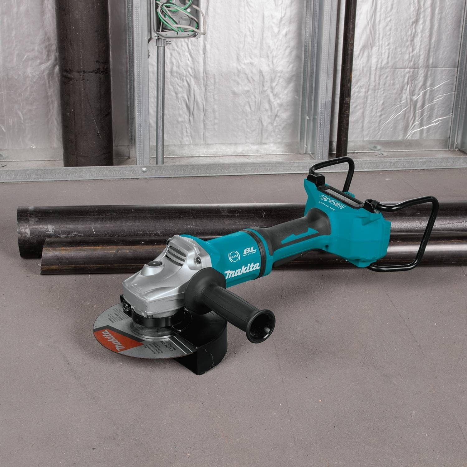 image:imageMakita XAG12Z1 18V X2 LXT LithiumIon 36V Brushless Cordless 7 Paddle Switch CutOffAngle Grinder with Electric Brake Tool OnlyGrinder Only