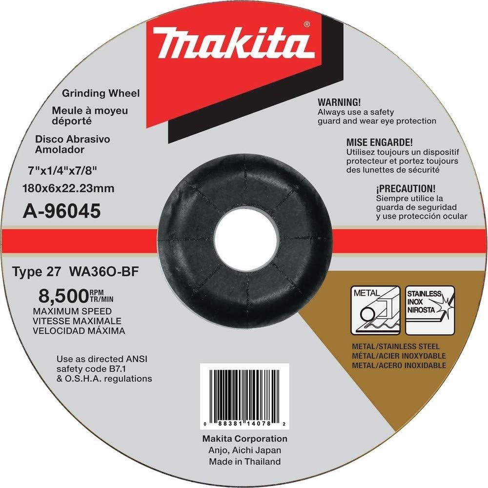 image:imageMakita XAG12Z1 18V X2 LXT LithiumIon 36V Brushless Cordless 7 Paddle Switch CutOffAngle Grinder with Electric Brake Tool OnlyGrinder Only