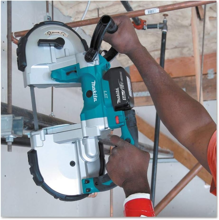 image:imageMakita XBP02TX 18V LXT LithiumIon Cordless Portable Band Saw Kit 50Ah LithiumIon 50AhBand Saw Kit