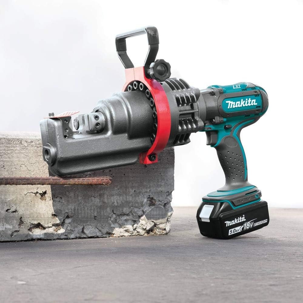 image:imageMakita XCS01T1 18V LXT LithiumIon Cordless Rebar Cutter KitRebar Cutter Kit