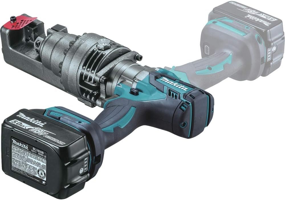 image:imageMakita XCS04T1 18V LXT LithiumIon Brushless Cordless Rebar Cutter Kit 50AhRebar Cutter Kit