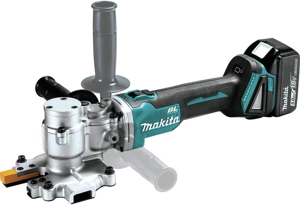 image:imageMakita XCS06T1 18V LXT LithiumIon Brushless Cordless Steel Rod FlushCutter Kit 50AhFlush Cutter Kit