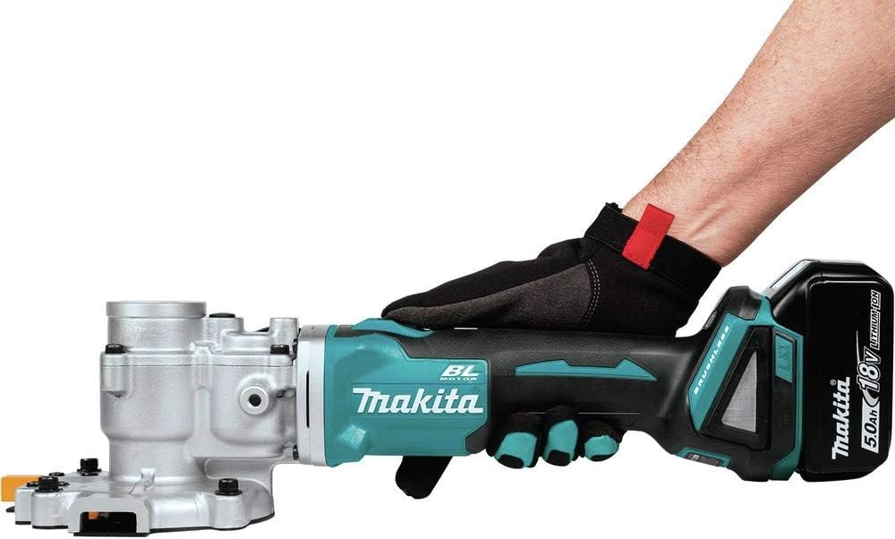 image:imageMakita XCS06T1 18V LXT LithiumIon Brushless Cordless Steel Rod FlushCutter Kit 50AhFlush Cutter Kit