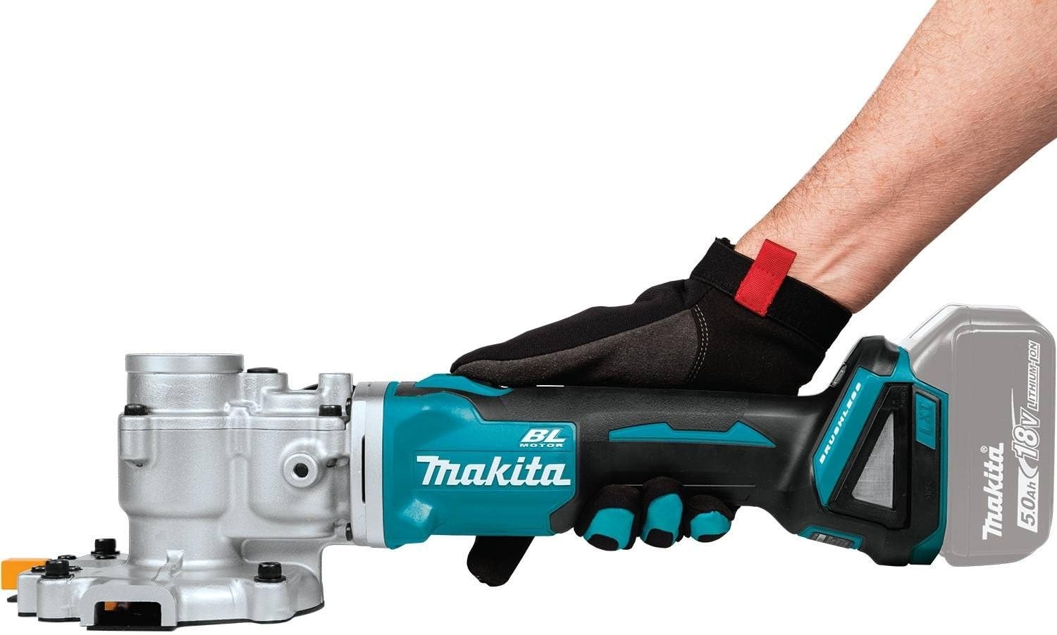 image:imageMakita XCS06T1 18V LXT LithiumIon Brushless Cordless Steel Rod FlushCutter Kit 50AhFlush Cutter Only