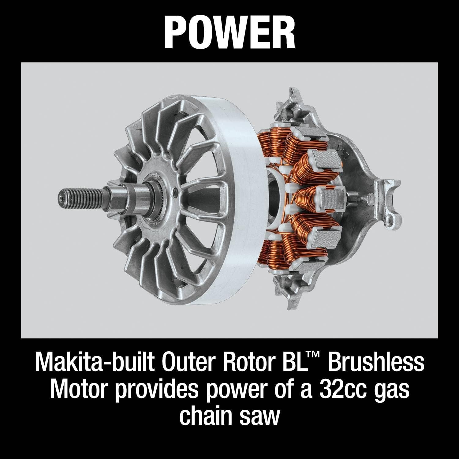 image:imageMakita XCU04PT LXT LithiumIon Brushless Cordless 16 Chain Saw Kit 50AhChain Saw Kit Two 40Ah Batteries