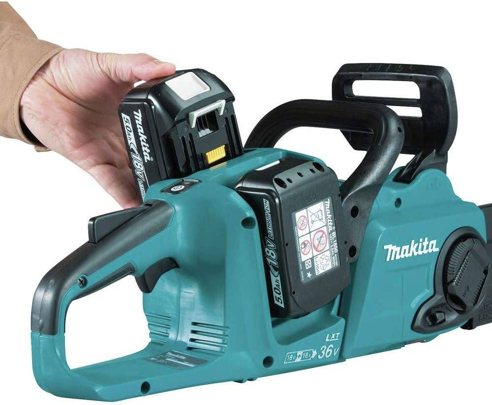 image:imageMakita XCU04PT LXT LithiumIon Brushless Cordless 16 Chain Saw Kit 50AhChain Saw Kit Two 50Ah Batteries