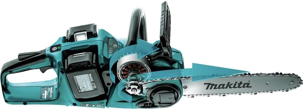 image:imageMakita XCU04Z 18V X2 36V LXT LithiumIon Brushless Cordless 16 Chain Saw Tool OnlyChainsaw Kit