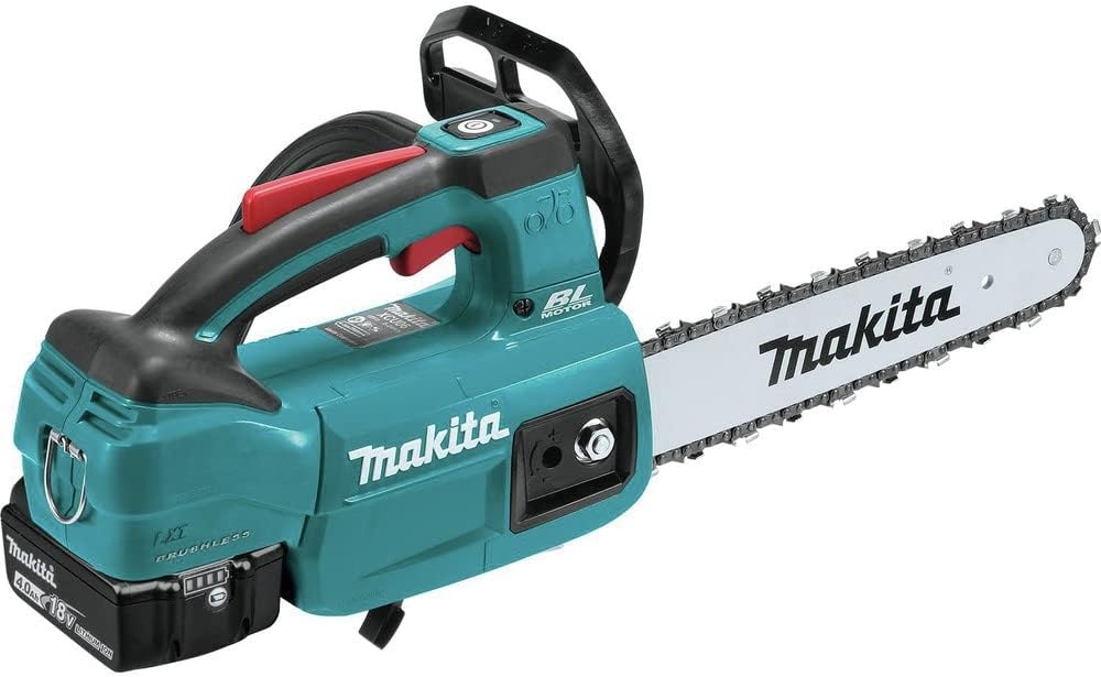 image:imageMakita XCU06Z 18V LXT LithiumIon Brushless Cordless 10 Top Handle Chain Saw Tool OnlyKit w one 40Ah battery
