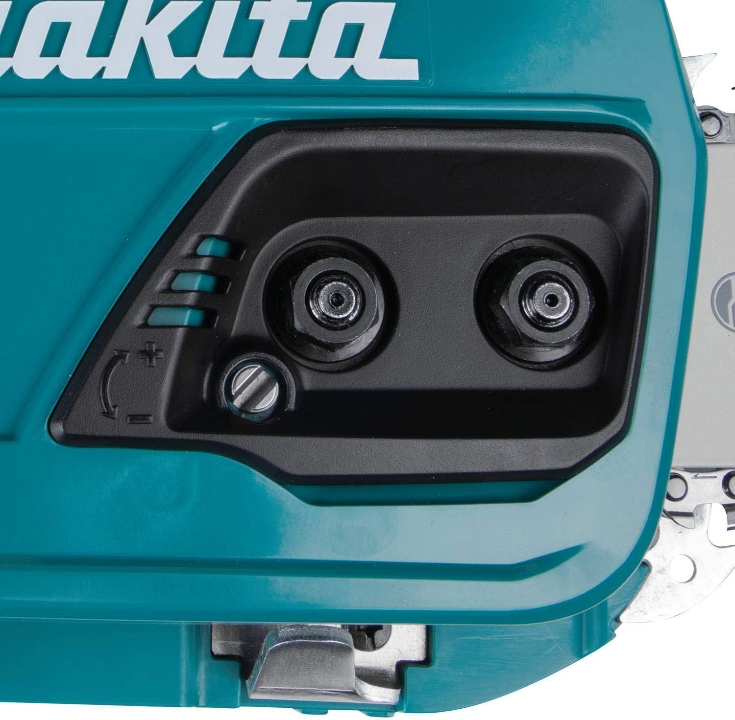 image:imageMakita XCU07Z 18V X2 36V LXT LithiumIon Brushless Cordless 14 Chain Saw Tool Only Teal 36V X2 LXT Platform Variable Speed Trigger Automatic Chain Oiler Chain Brake Outdoor Cutting Battery Not IncludedTool Only