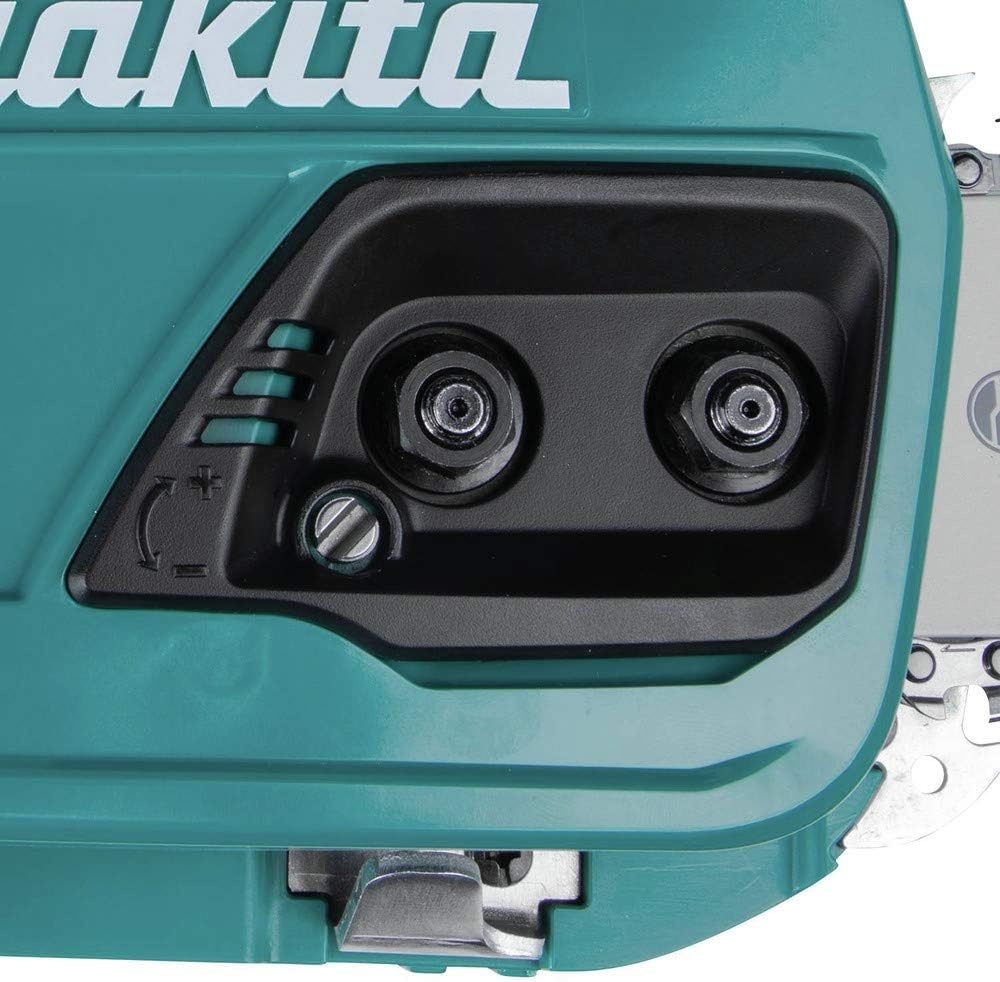 image:imageMakita XCU07Z 18V X2 36V LXT LithiumIon Brushless Cordless 14 Chain Saw Tool Only Teal 36V X2 LXT Platform Variable Speed Trigger Automatic Chain Oiler Chain Brake Outdoor Cutting Battery Not IncludedChainsaw Kit