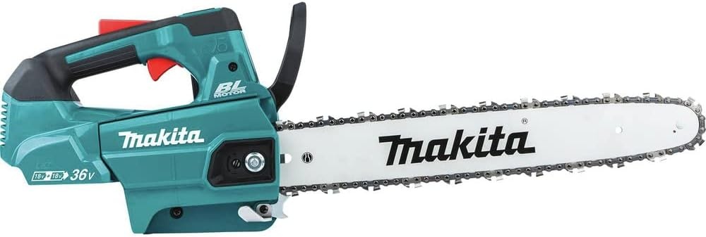 image:imageMakita XCU09PT LithiumIon Brushless Cordless 50Ah 18V X2 36V LXT 16 Top Handle Chain Saw Kit TealTool Only