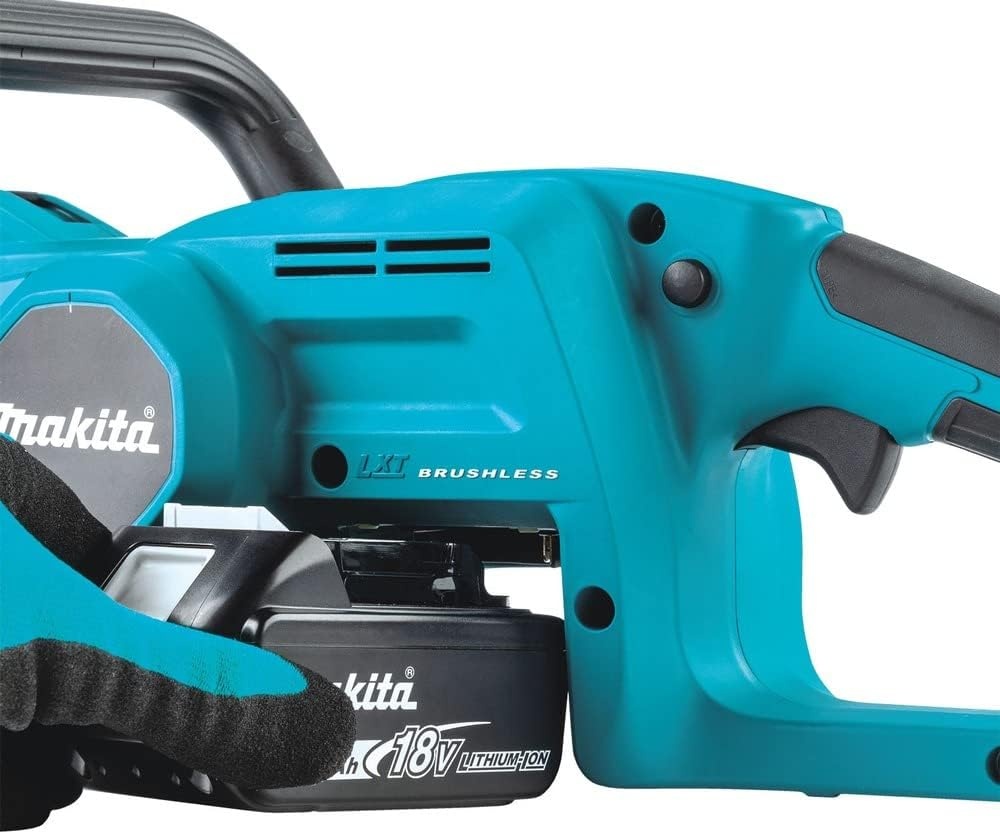 image:imageMakita XCU11SM1 18V LXT LithiumIon Brushless Cordless 14 Chain Saw Kit 40Ah