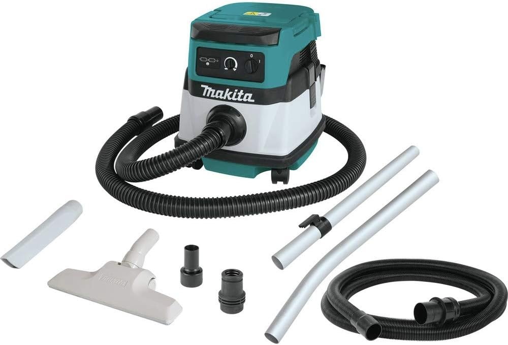 image:imageMakita XCV04Z 36V 18V X2 LXTCorded 21 Gallon HEPA Filter Dry Dust ExtractorVacuum Tool OnlyVacuum Kit