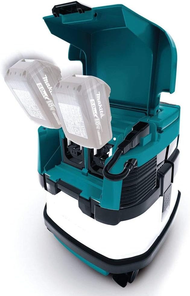 image:imageMakita XCV04Z 36V 18V X2 LXTCorded 21 Gallon HEPA Filter Dry Dust ExtractorVacuum Tool OnlyVacuum Only