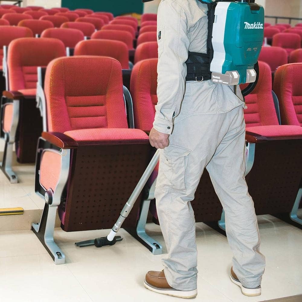 image:imageMakita XCV09Z 18V X2 LXT LithiumIon 36V Brushless Cordless 12 Gallon HEPA Filter Backpack Dry Vacuum Tool Only