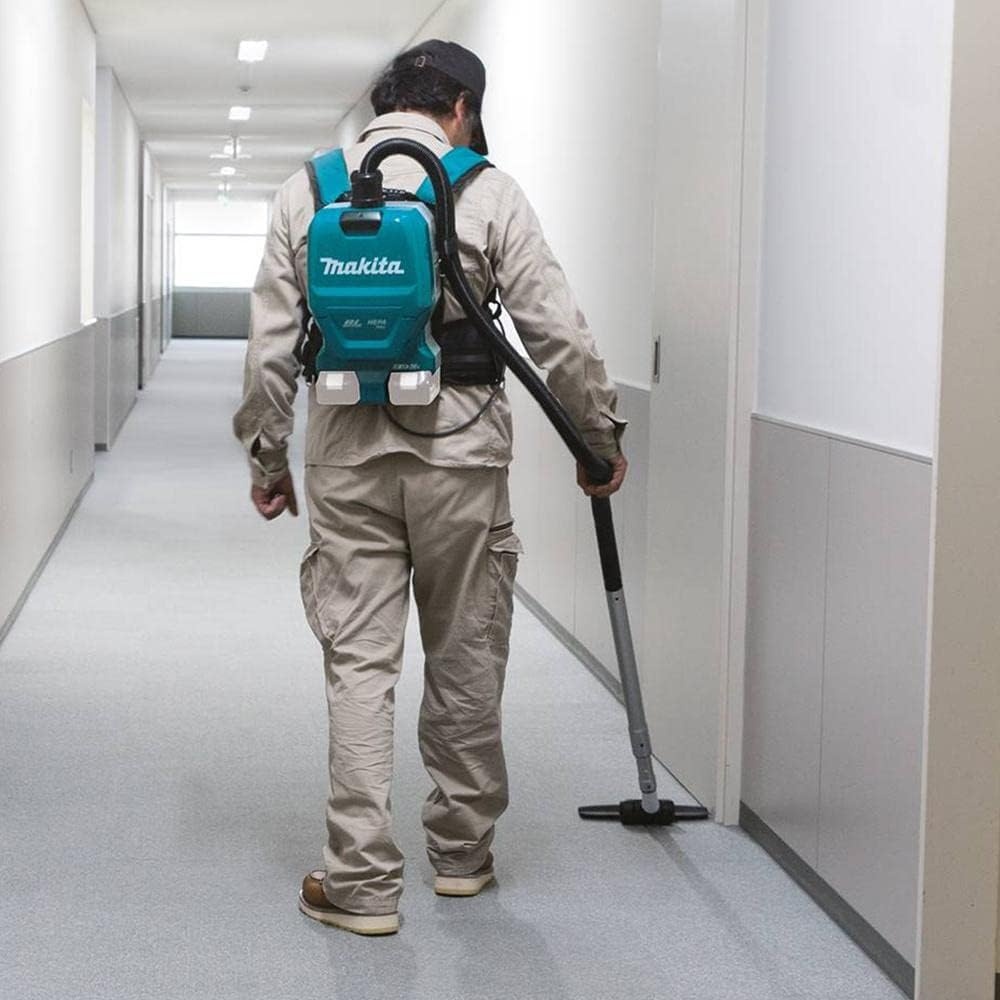 image:imageMakita XCV09Z 18V X2 LXT LithiumIon 36V Brushless Cordless 12 Gallon HEPA Filter Backpack Dry Vacuum Tool Only